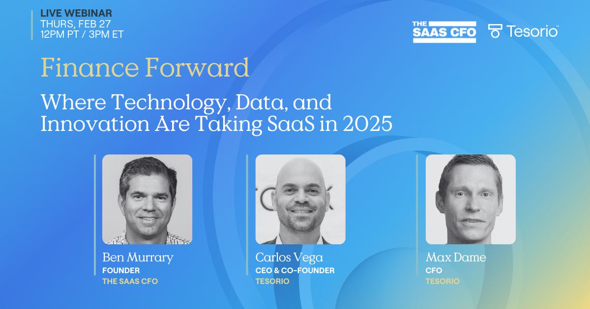 Finance Forward: Technology, Data & Innovation in SaaS